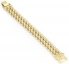 Anne Klein Lattice Gold-Tone Lattice Icon Bracelet