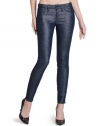 GUESS Brittney Glitz Denim Leggings, SILICONE RINSE (30)