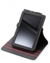 MoKo(TM) Dual-view Folio Cover Case With Multi-Angle Vertical and Horizontal Stand for Acer Iconia Tab A200 Android Tablet, Black