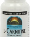 Source Naturals L-Carnitine 250mg, 120 Capsules