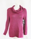 Jones New York Womens Camellia Carnegie Hall Cowl Neck Sweater L