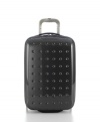 Arrive in one piece with an impact-resistant polycarbonate carry-on that protects your belongings and takes the bumps and scrapes of travel with ease.  The modern design makes a sharp, dependable traveling companion that always keeps appearance up to par with interior double cross straps that hold clothes in place for wrinkle-free delivery and multiple organizer pockets for safekeeping of the essentials. 10-year warranty.