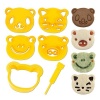 CuteZCute Animal Friends Food Deco Cutter and Stamp Kit