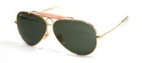 Ray Ban Sunglasses RB 3138 Shooter 001 Arista/Crystal Green, 58mm