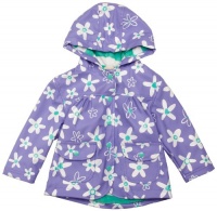 Hatley Girls 2-6X Children Rain Coat, Crafty Flowers, 6