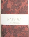 Lauren Ralph Lauren Campbell Rust Table Linens / Napkins 20 X 20 Inches Set of 4 Dinner Napkins Holiday