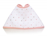 Aden by aden + anais 100% Cotton Muslin Burpy Bib, Oh Girl