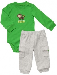 Carters Bananas Over Mommy Bodysuit and Cargo Pants Set - Baby