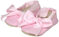 Mud Pie Baby Perfectly Princess Ballet Slippers, Pink, 0-6 Months