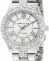 Anne Klein Women's 10/9721MPSV Swarovski Crystal Accented Silver-Tone Bracelet Watch