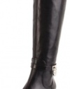 MICHAEL Michael Kors Women's Hamilton Riding Boot (Black, 5)