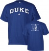 NCAA Duke Blue Devils Relentless Tee Shirt Men's