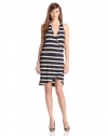 LAmade Women's Stripe T-Back Tank Dress