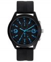 Be bold with this casual watch with blue accents from Unlisted.