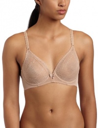 Le Mystere Women's Delphine Bra,Natural,38DD