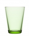 iittala Kartio 13-Ounce Tumbler, Apple Green, Set of 2