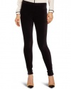 HUE Women's Wide Wale Corduroy Legging, Black, Large