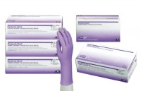 KIM55083 - Powder-Free Exam Gloves, Non-Latex, Large, 100/BX, Purple