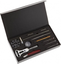 Paylak TSA9007 Watch Repair Tool Kit with Battery Changing, Watch Opening, Band Sizing and Storage Case