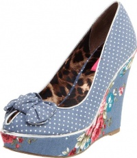 Betsey Johnson Women's Misssie Wedge Pump