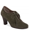 Aerosoles' Role Reversal shooties offer suede style with cute leather trim.