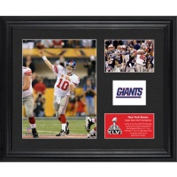 NFL New York Giants Super Bowl XLVI Champions Framed 2-Photo Collectible