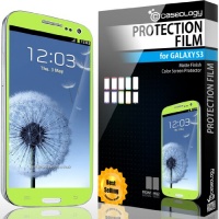 SQ1 [Mercury] Matte Finish Color Screen Protector Compatible with Samsung Galaxy S3 (Lime Green) [Revised Version]