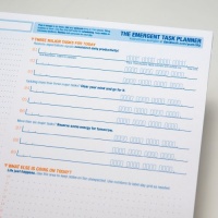 The Emergent Task Planner (50-sheet pad w/ instructions)