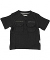 Sean John Double Pocket V-Neck T-Shirt (Sizes 12M - 24M)