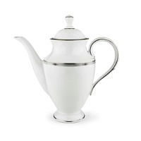 Crafted of Lenox fine bone china accented with 24 karat gold and precious platinum. Dishwasher-safe.