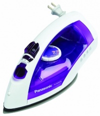 Panasonic U-Shape Steam Iron, White / Violet finish, NI-E650TR