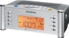 Sangean RCR-2 AM/FM Atomic Clock Radio (Silver)