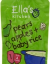 Ella's Kitchen, Pears Apples and Baby Rice, 3.5 Ounce (Pack of 7)