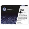 HP 80X LaserJet Toner Cartridge, Black