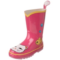 Kidorable Lucky Cat Rain Boot (Toddler/Little Kid), Pink, 13 M US Little Kid