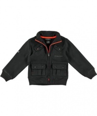 Sean John Flight Deck Jacket (Sizes 2T - 4T) - black, 3t