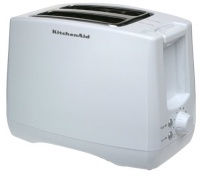 KitchenAid KTT340WH 2-Slice, Two-Slot Digital Toaster with Bagel and Warm Functions, White