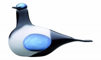 iittala Magpie Glass Bird Designed by Oiva Toikka