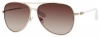 Marc by Marc Jacobs MMJ299/S Sunglasses - 0DLA Gold White (02 Brown Gradient Lens) - 59mm