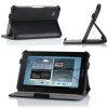 MoKo(TM) Slim-Fit Cover Case Folio for Samsung Galaxy Tab 2 7.0, BLACK (with Built-in Multi-Angle Stand)