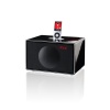 Geneva HiFi Docking Station with FM and Alarm with 30-Pin Connector - Small (Black)