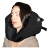 The Ultimate Travel Pillow & Neck Pillow (blk/blk) - made in USA!