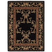 ASHTON HOUSE Area Rug AS07BLK - BLACK