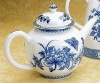 Mottahedeh Imperial Blue Teapot 6.5 In