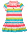 Carter's Infant Polo Dress with Panty - Multicolor, Size 9 months