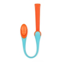 Boon Gnaw Multi-Purpose Teething Tether, Bue Raspberry/Tangerine