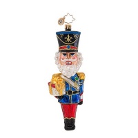 Christopher Radko Dashing Dangle Head Christmas Ornament