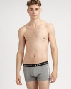 Exceptionally soft, slim-fitting boxer brief, set in lightweight, stretch cotton with signature logo detail.Elastic logo waistband95% cotton/5% elastaneMachine washImported