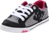 DC Kids Chelsea TX Skate Shoe (Little Kid/Big Kid),Black/Crazy Pink/White,6 M US Big Kid