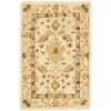 Safavieh Anatolia Collection Handmade Ivory Hand-Spun Wool Area Rug, 6-Feet by 9-Feet